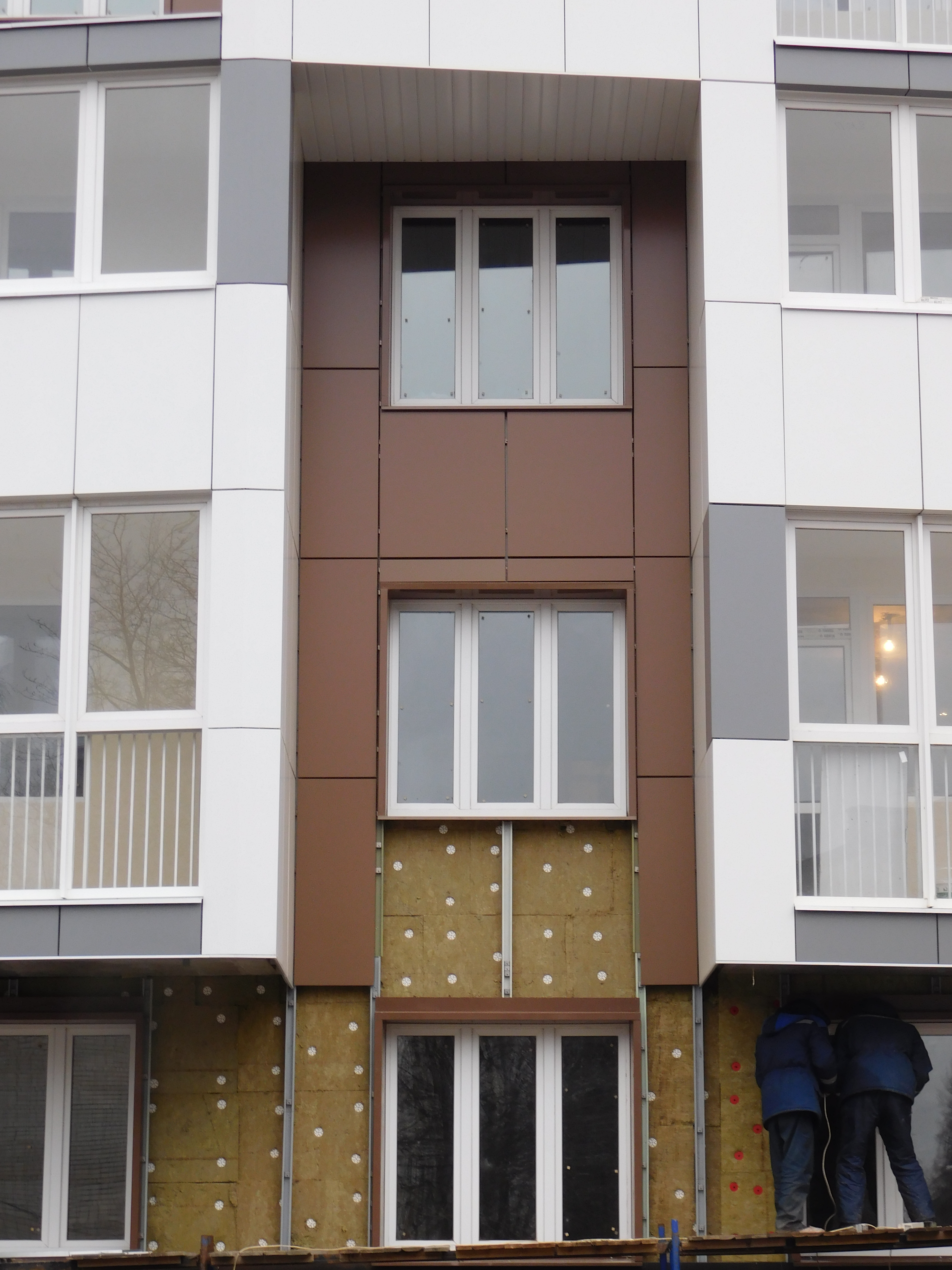 Обследование фасада многоквартирного жилого дома в Советском районе города Нижнего Новгорода»